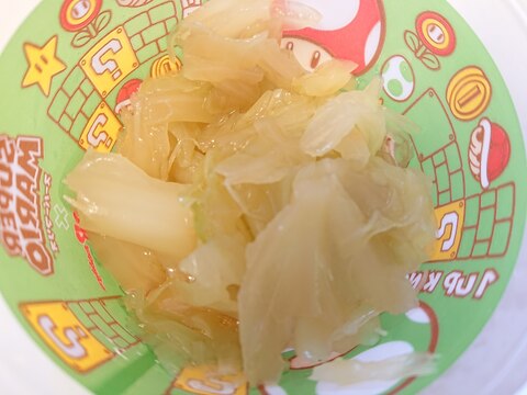 子どもが大好き キャベツのめんつゆ×ごま油のお浸し